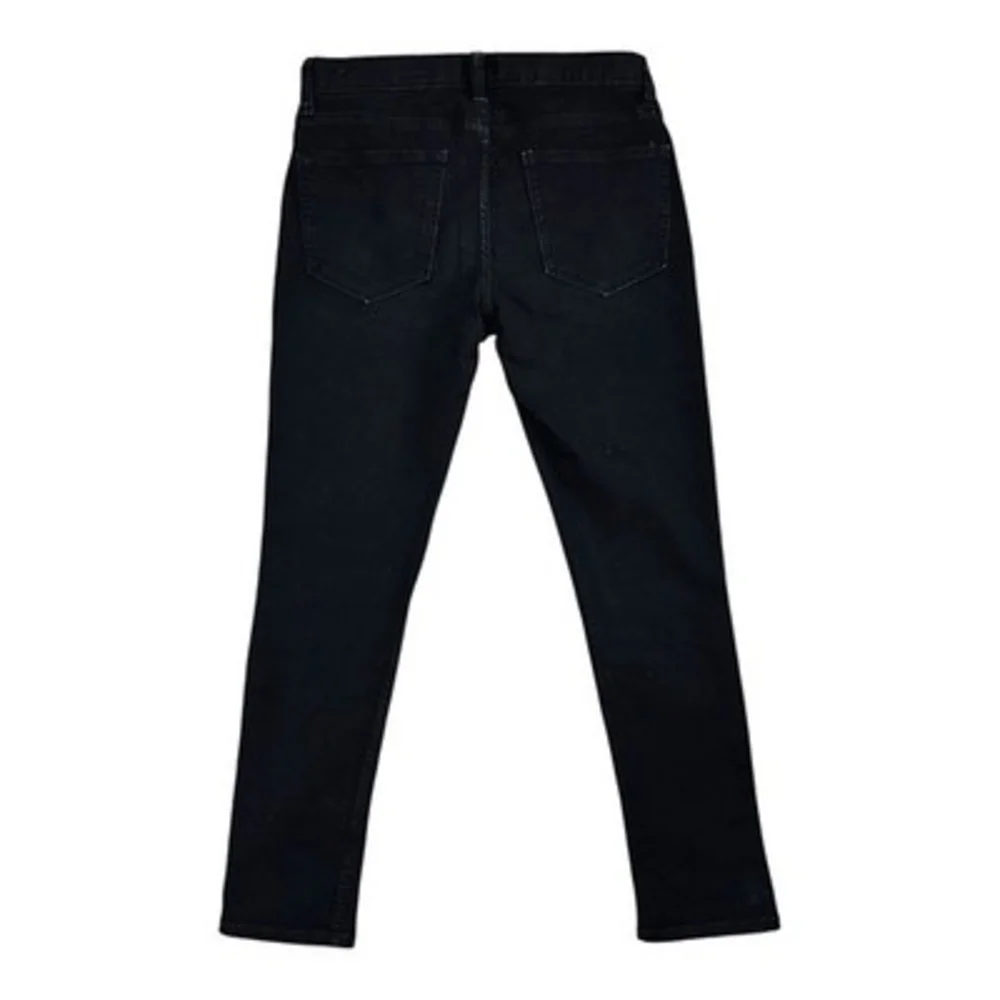 Banana Republic Black Skinny Jeans Men's 30x30 Stretch Cotton Blend 5-Pocket VG